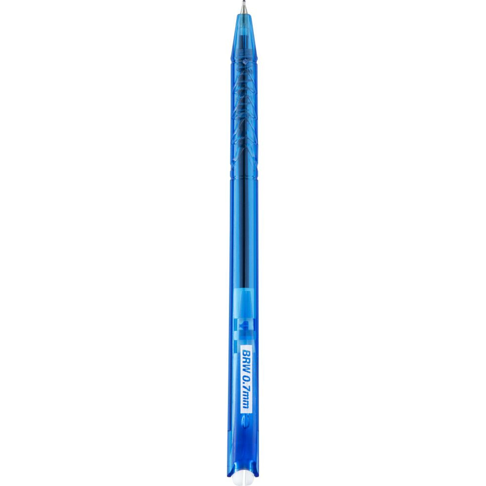Caneta Esferográfica Triplet 0.7mm Azul Triangular BRW