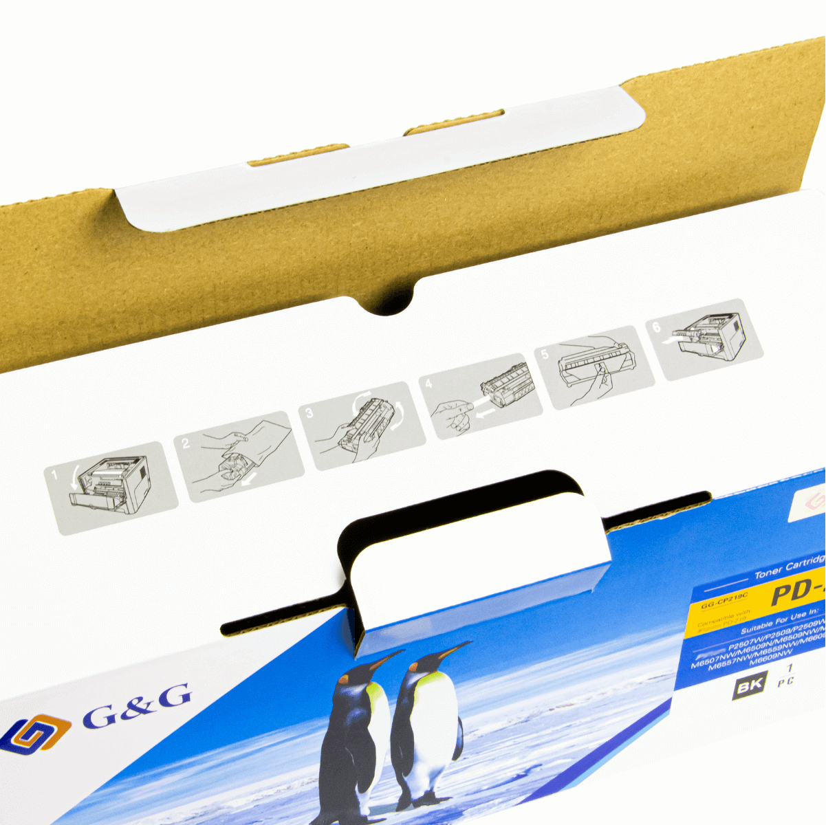 Cartucho de Toner P/ Pantum PD219 C/ Chip 1.6K - G&G
