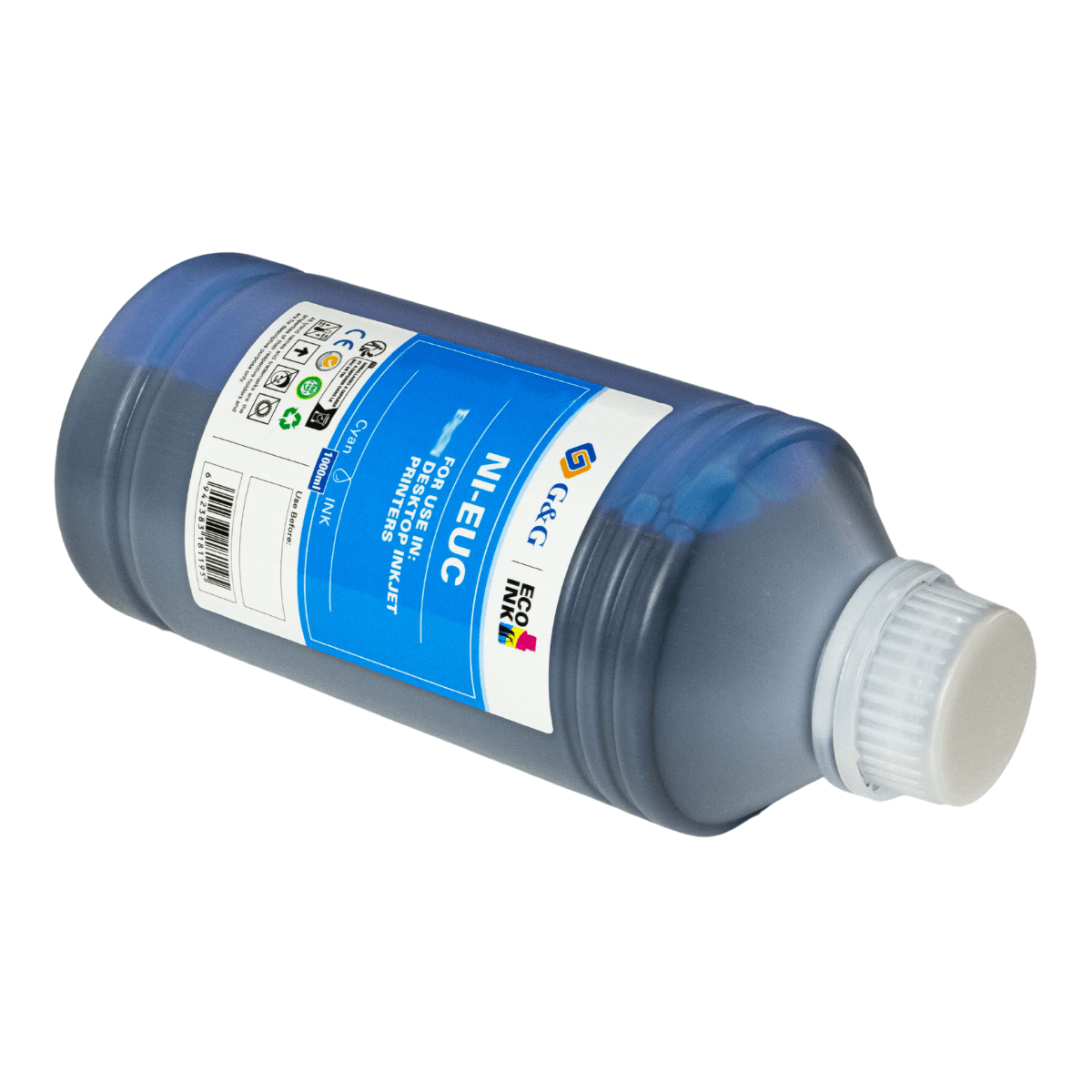 Kit Refil de Tinta P/ Epson T664 4 Cores CMYK Corante 1L
