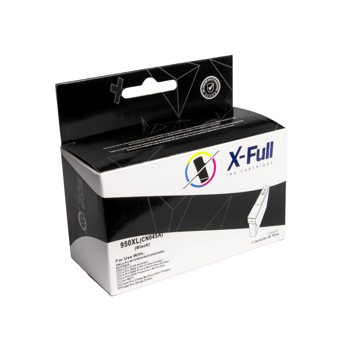 Cartucho de Tinta P/ HP 950XL 950 CN045A Preto C/ Chip 80ml - X-Full