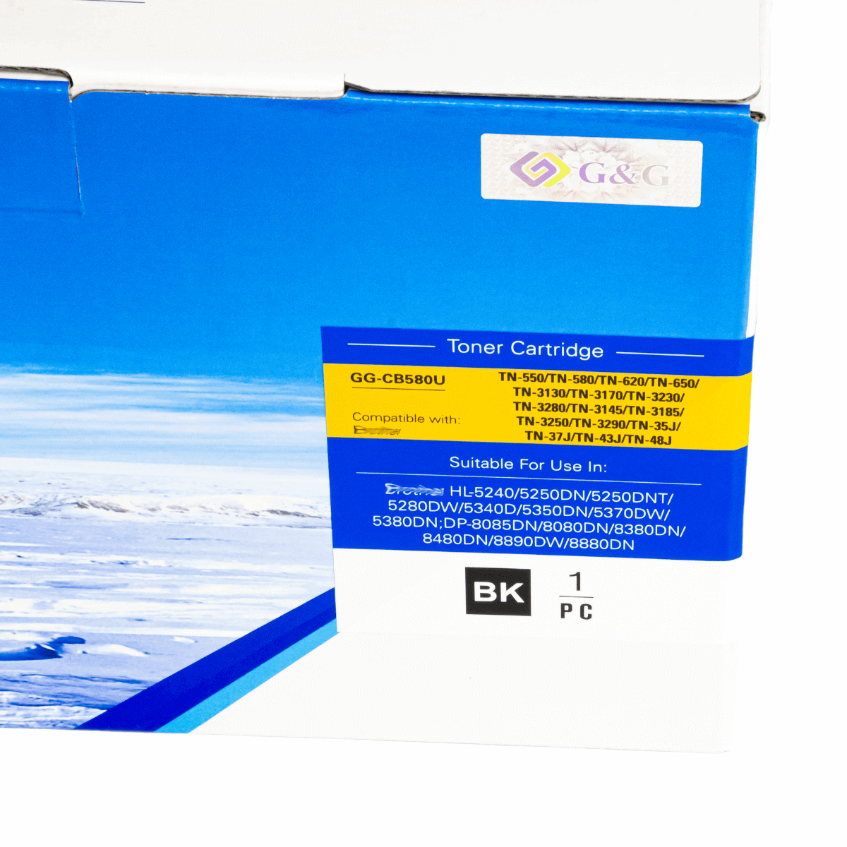 Cartucho de Toner Para Brother TN580 TN650 8K - G&G