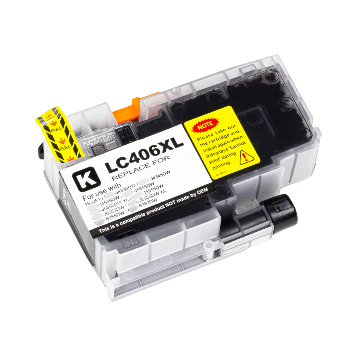 Cartucho de Tinta P/ Brother LC406 XL Preto C/ Chip 6K - Lotus