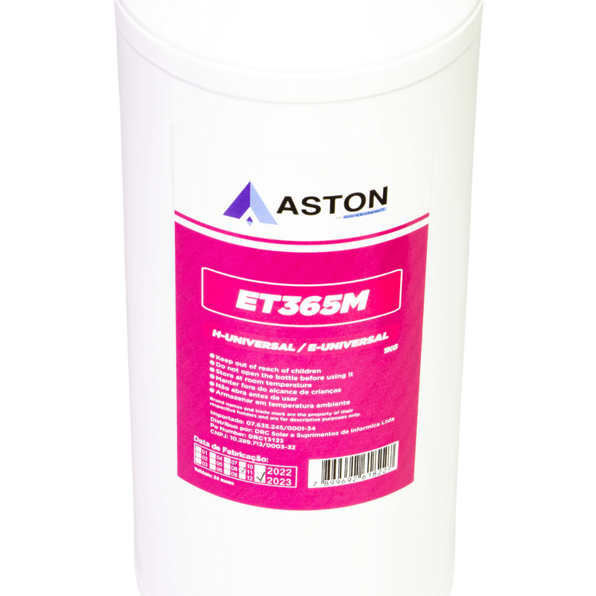 Refil de Tinta Compatível Aston Para Hp e Epson Et365 Magenta - 1L