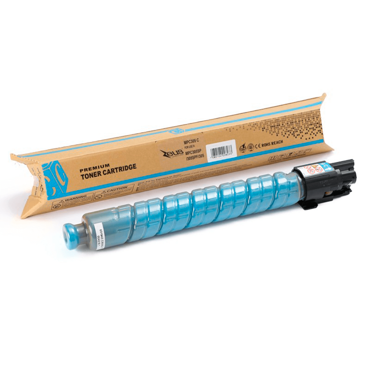 Toner Compatível Zeus Ciano para Ricoh Aficio MP C305 SP MP C305 SPF