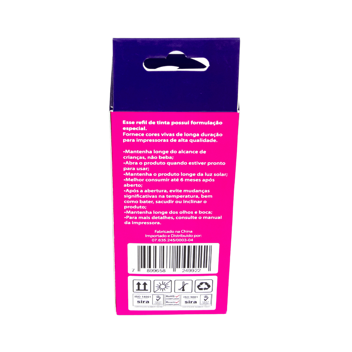 Tinta Brother BT5001M BT-5001 Magenta 50ml - Evolut