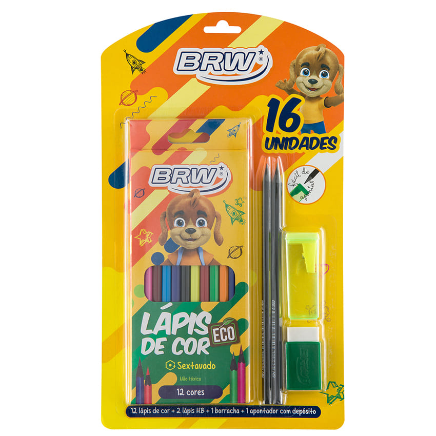 Kit Escolar 16 un - BRW