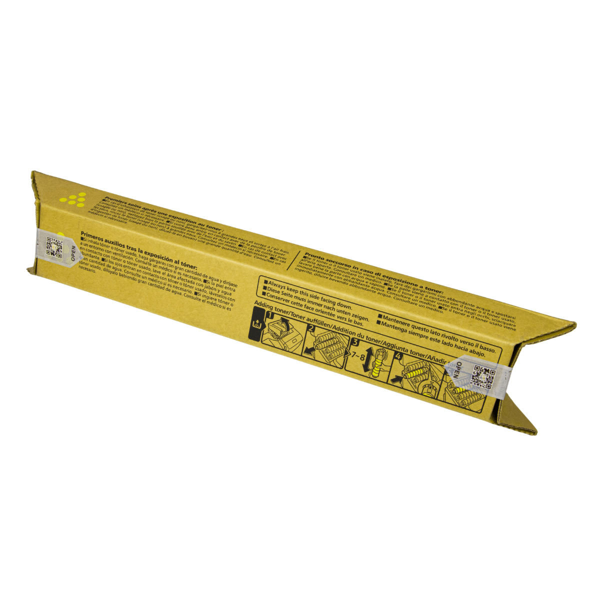 Cartucho de Toner Compatível Zeus Yellow p/ Ricoh SP C430 c/ chip - 21k