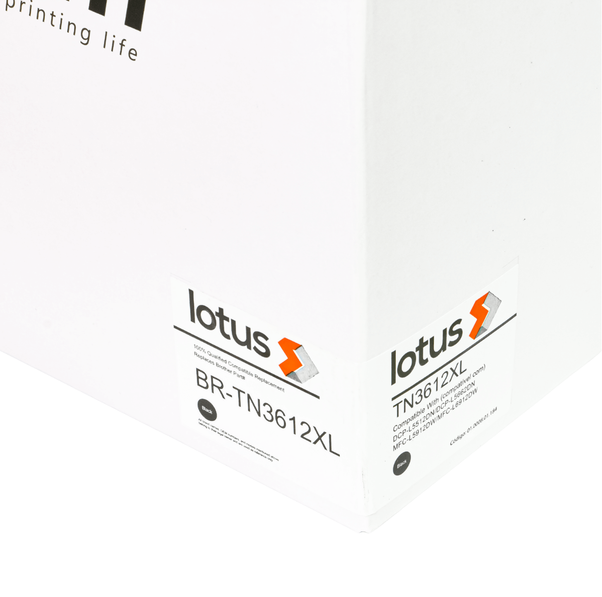 Cartucho de Toner P/ Brother TN-3612XL 25K - Lotus