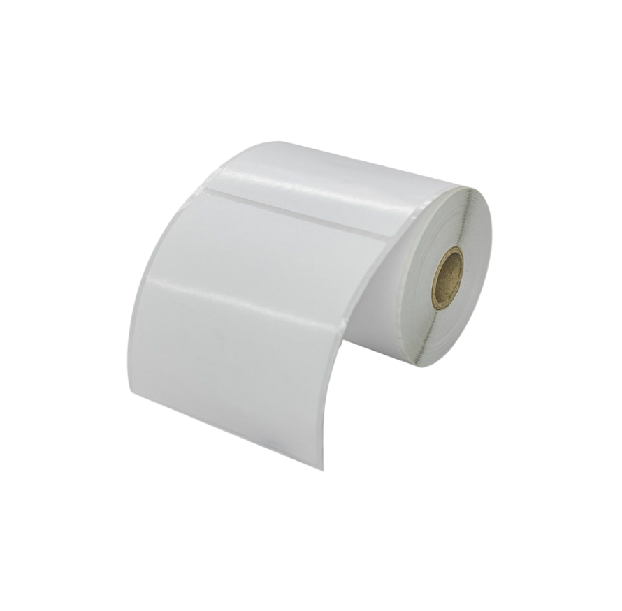 Etiqueta 100x100 Couchê Adesiva 30M - Tubete 1"