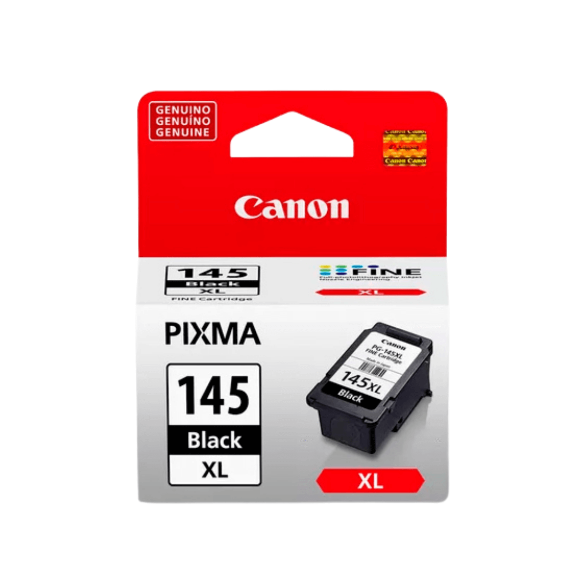 Cartucho de Tinta Canon PG-145 XL Preto - Original