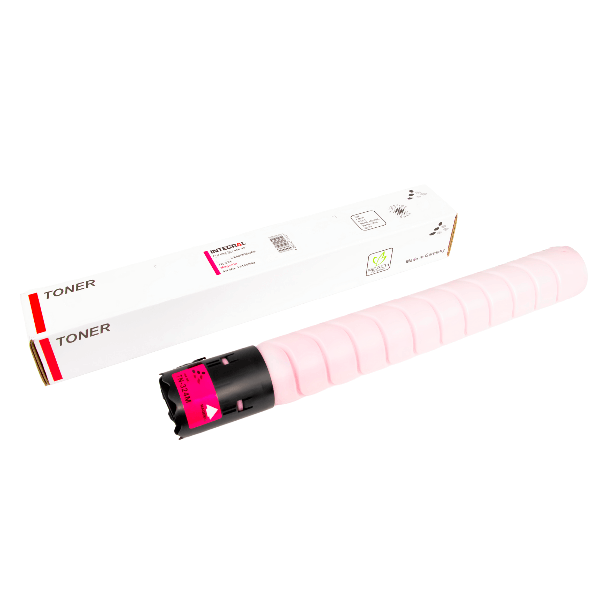 Cartucho de Toner P/ Minolta Bizhub Tn324, Magenta, C/ Chip 26K - Integral