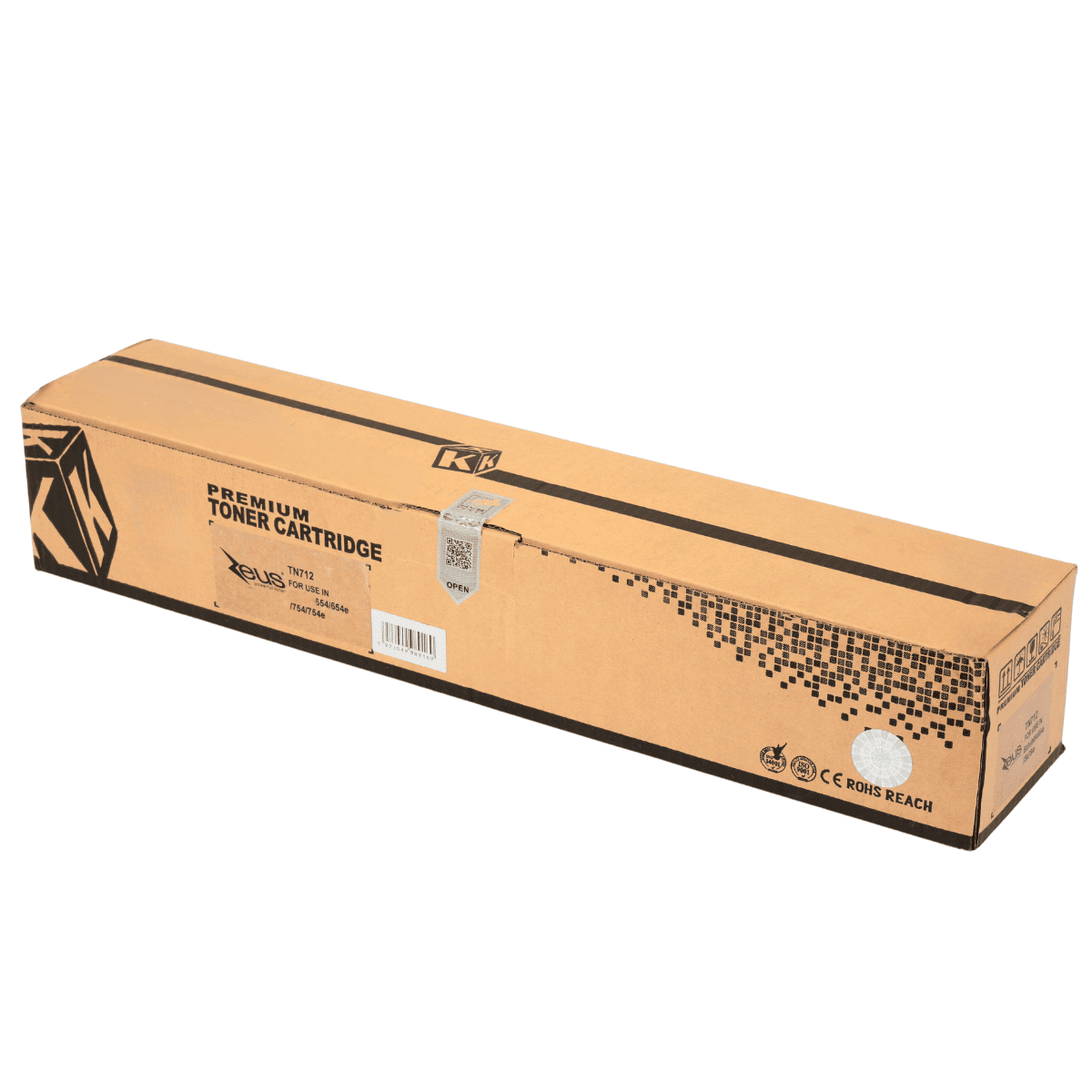 Toner P/ Konica Minolta TN711, TN712 Preto C/ Chip 40K - Zeus