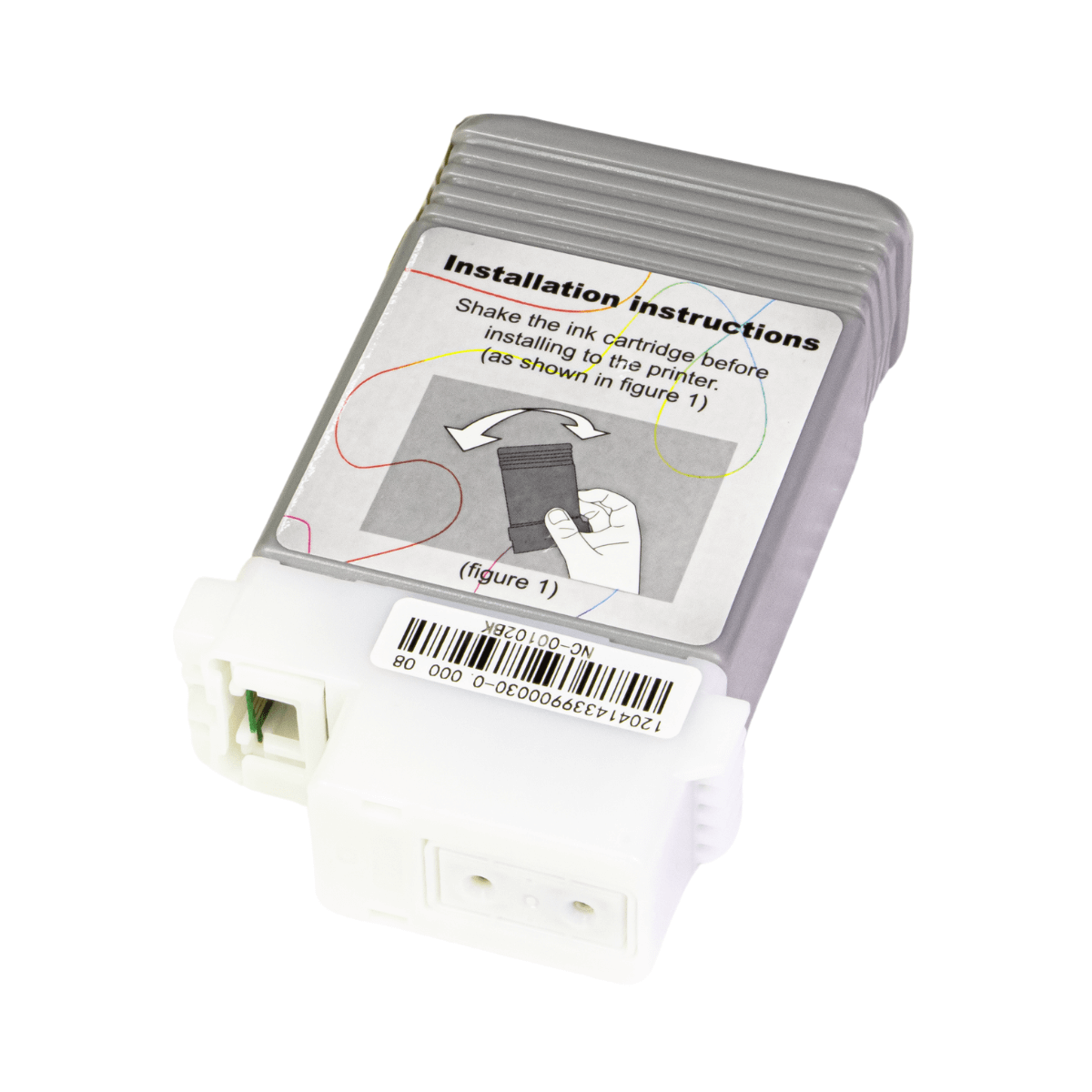 Cartucho de Tinta P/ Plotter Canon PFI-107 Black C/ Chip 130ml - G&G