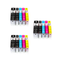 Kit 15 Cartuchos de Tinta Para Canon Pgi150 Cli151 XL CMYKK C/ Chip - Lotus