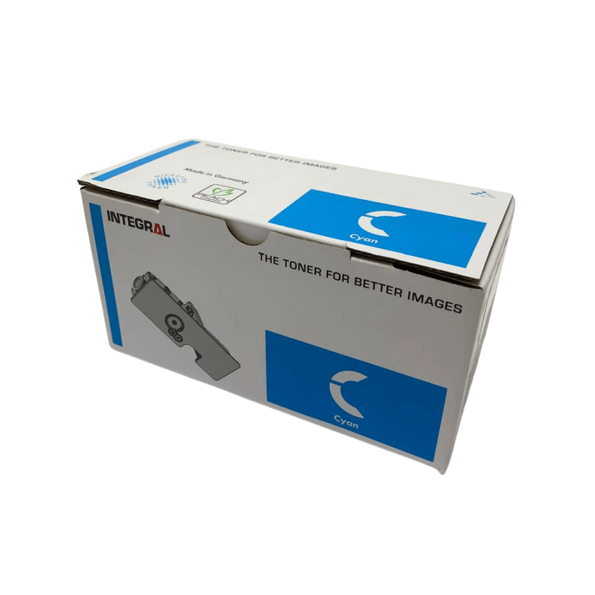 Cartucho de Toner P/ Kyocera TK5432 Ciano C/ Chip 1.25K - Integral