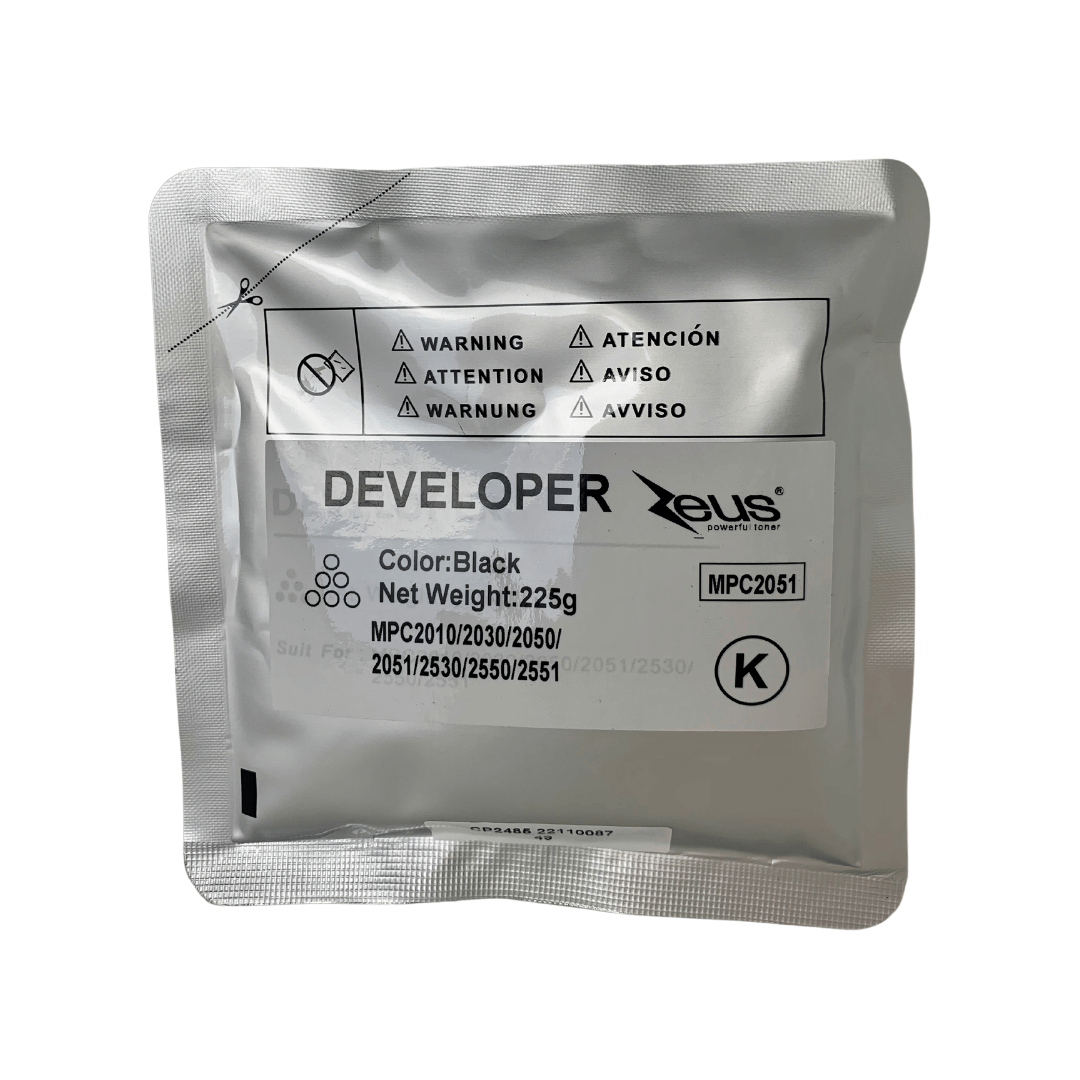 Revelador D0239640 Compatível P/ Ricoh Mpc2030, 2050, 2051 Black - Zeus