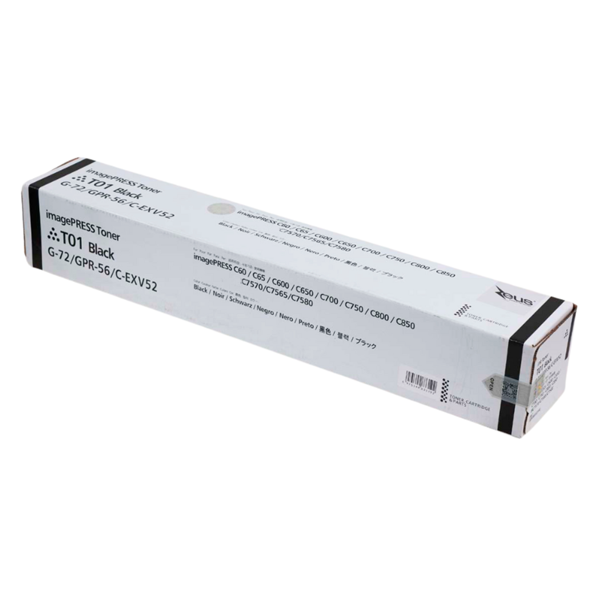 Toner Compatível P/ Canon T01 Black C/ Chip 56K - Zeus