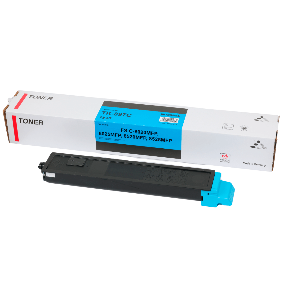 Toner Compatível Integral TK897 Cyan p/ Kyocera - 6k