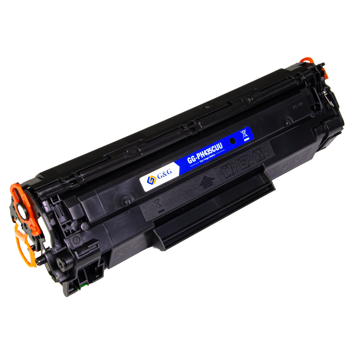 Cartucho de Toner P/ HP CB435A/436A/285A/278A C/ Chip 2K (PH435CUU)  G&G
