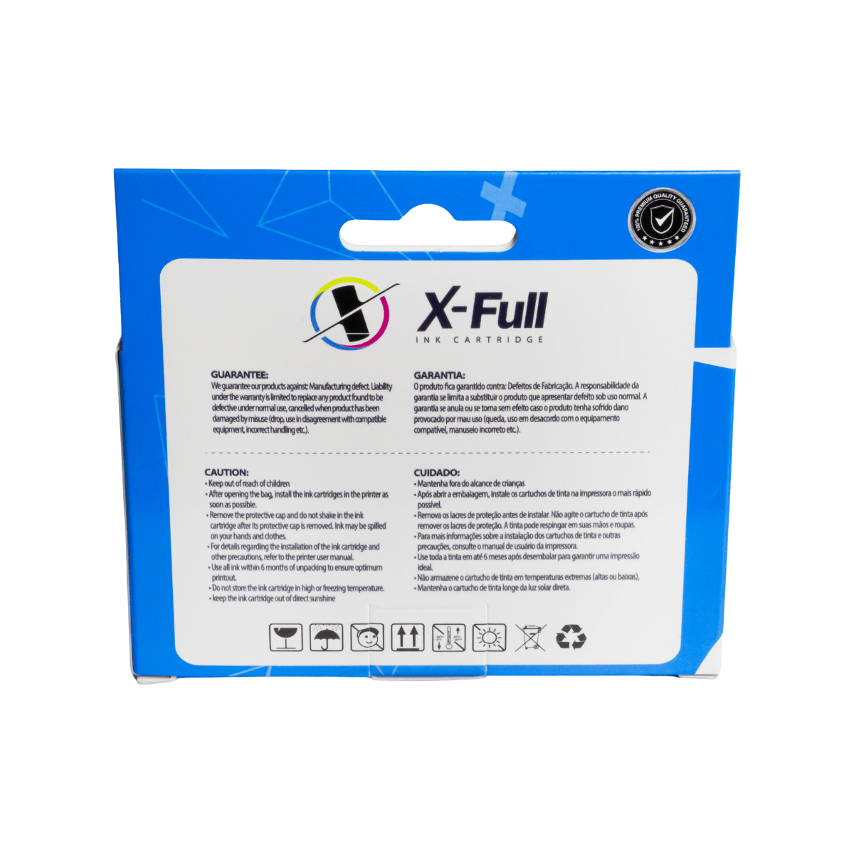 Cartucho de Tinta P/ HP 711XL CZ130A T520 T120 Ciano C/ Chip 27ml - X-Full