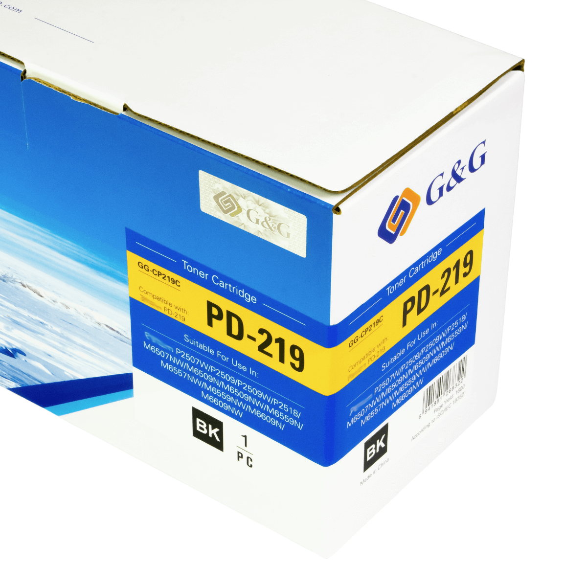 Cartucho de Toner P/ Pantum PD219 C/ Chip 1.6K - G&G
