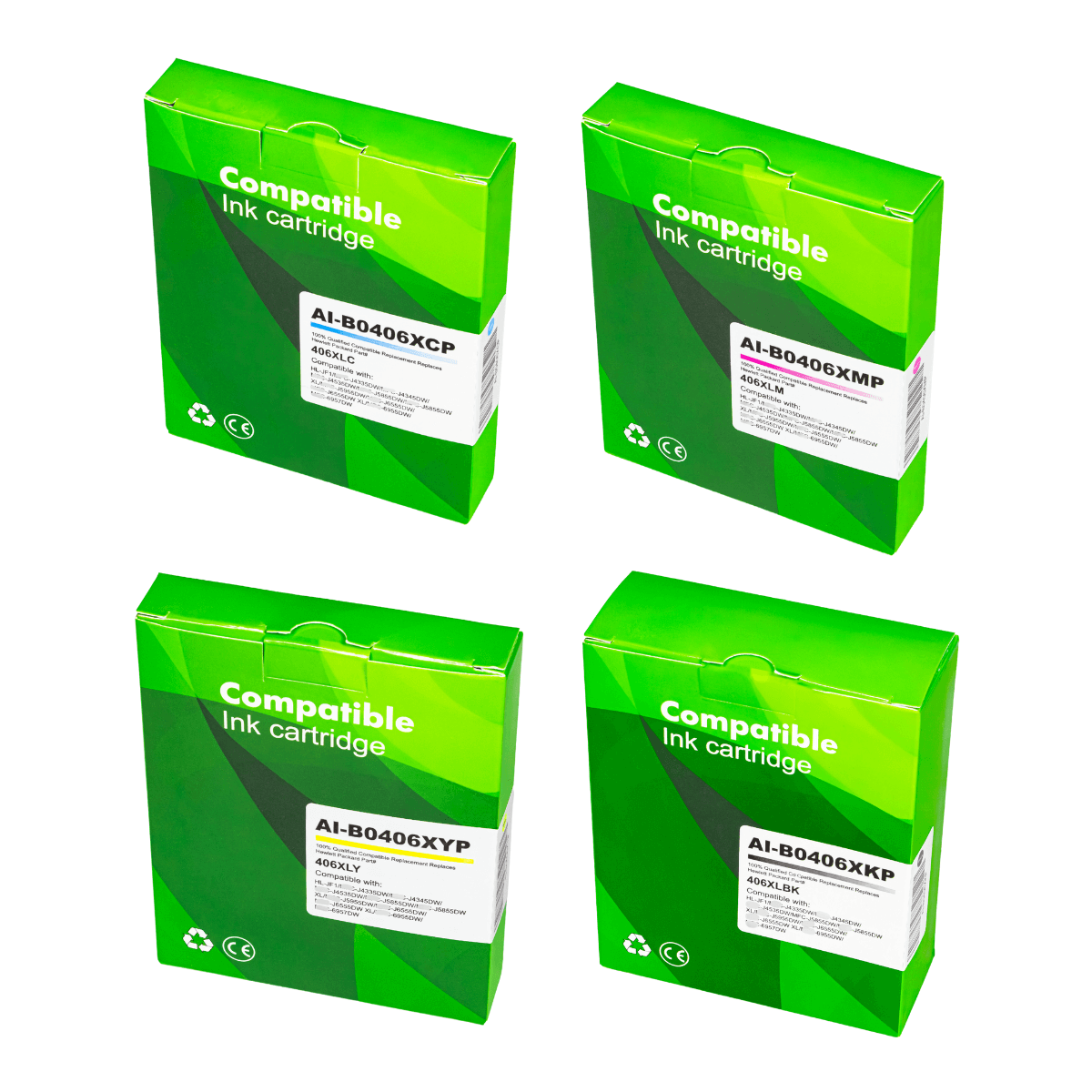 Cartucho de Tinta P/ Brother LC406 XL Ciano C/ Chip 5K - Lotus