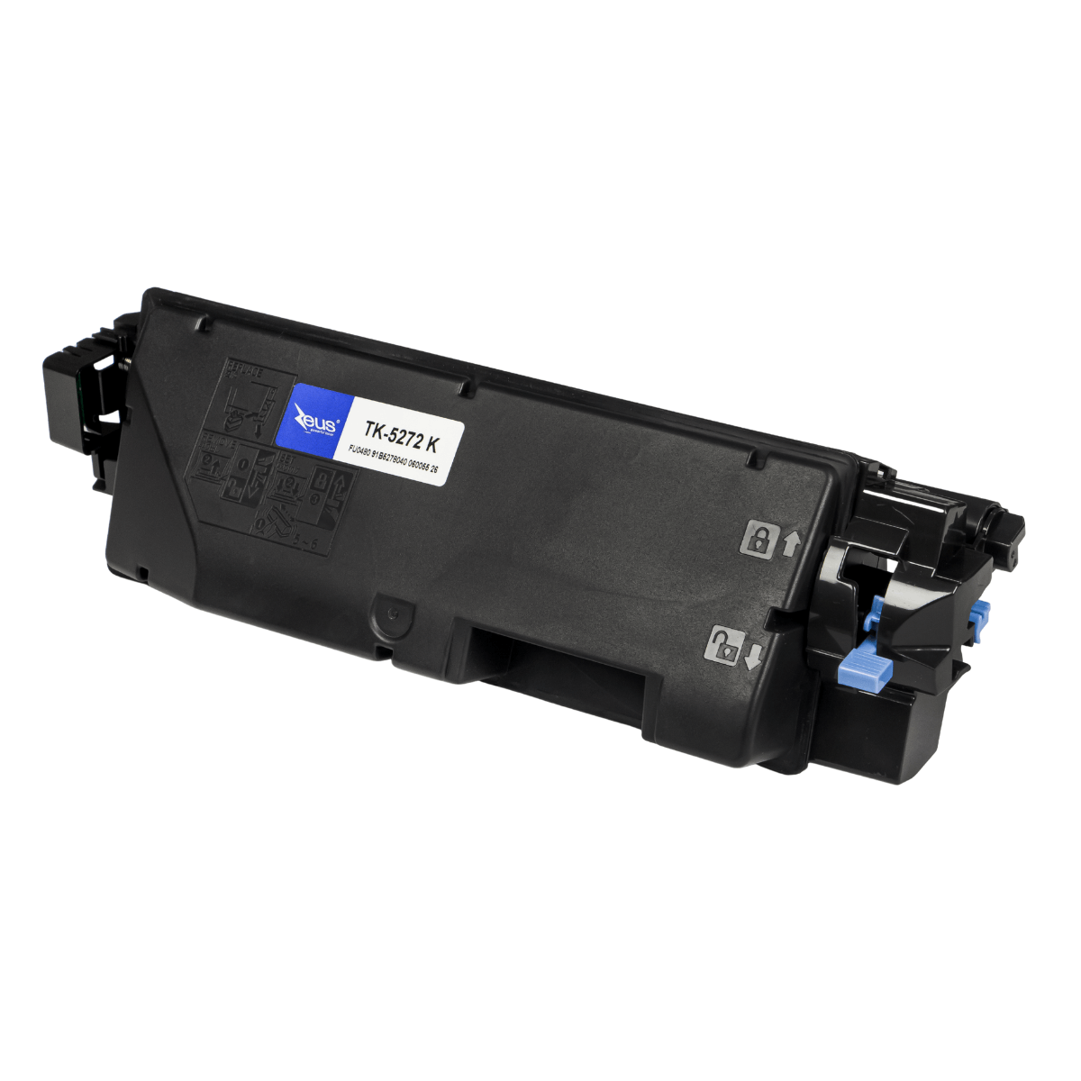 Toner Compatível Zeus TK5272 Black p/ Kyocera c/chip - 8k
