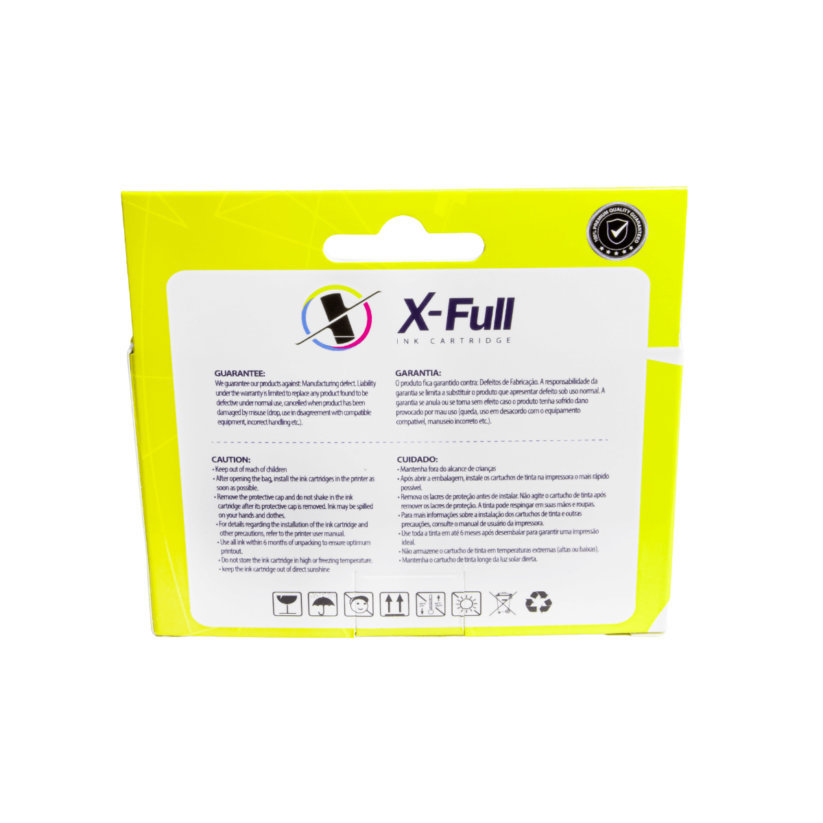 Cartucho de Tinta P/ HP 933XL 933 CN056A Amarelo C/ Chip 17ml - X-Full