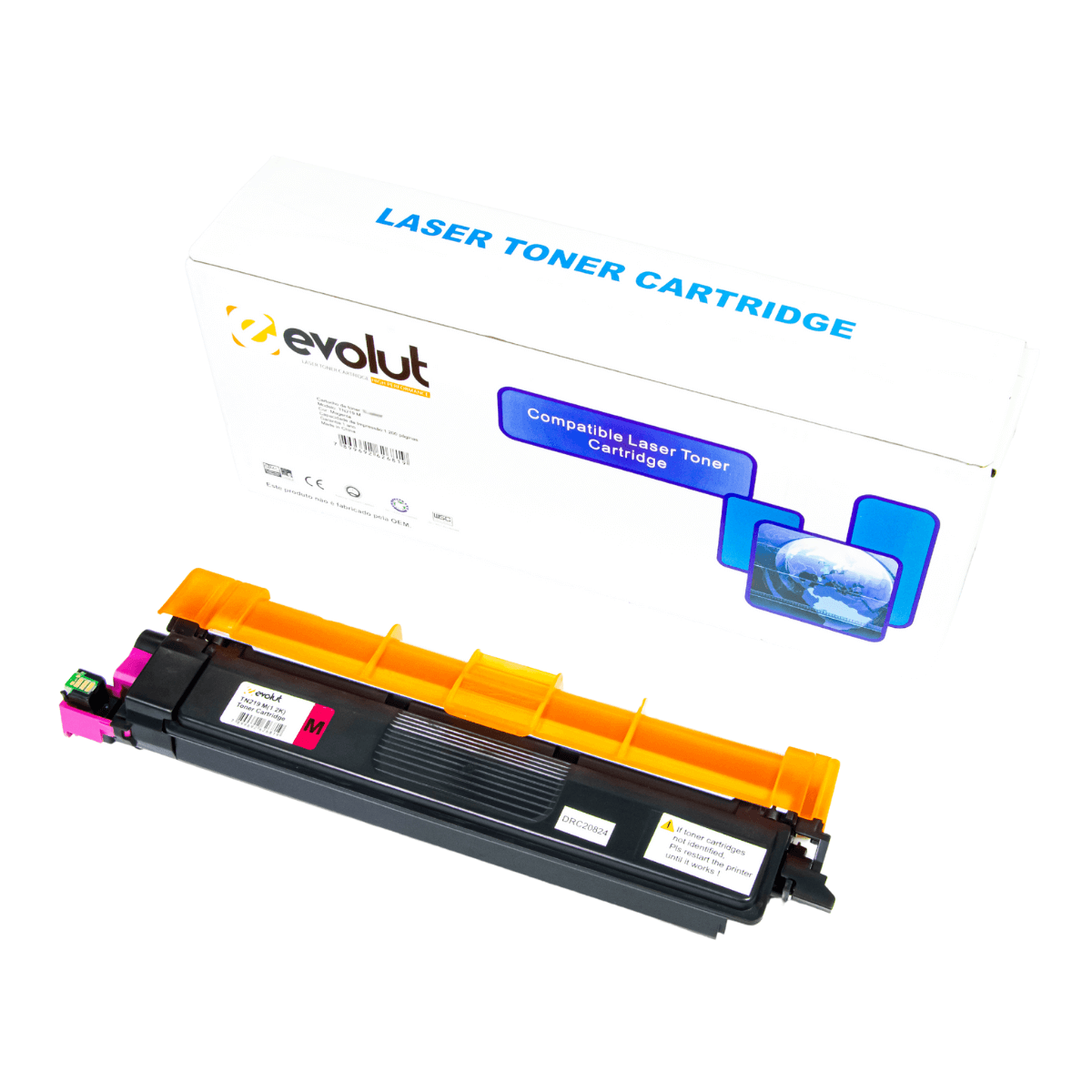 Cartucho de Toner P/ Brother TN-219 Magenta 1.2K - Evolut