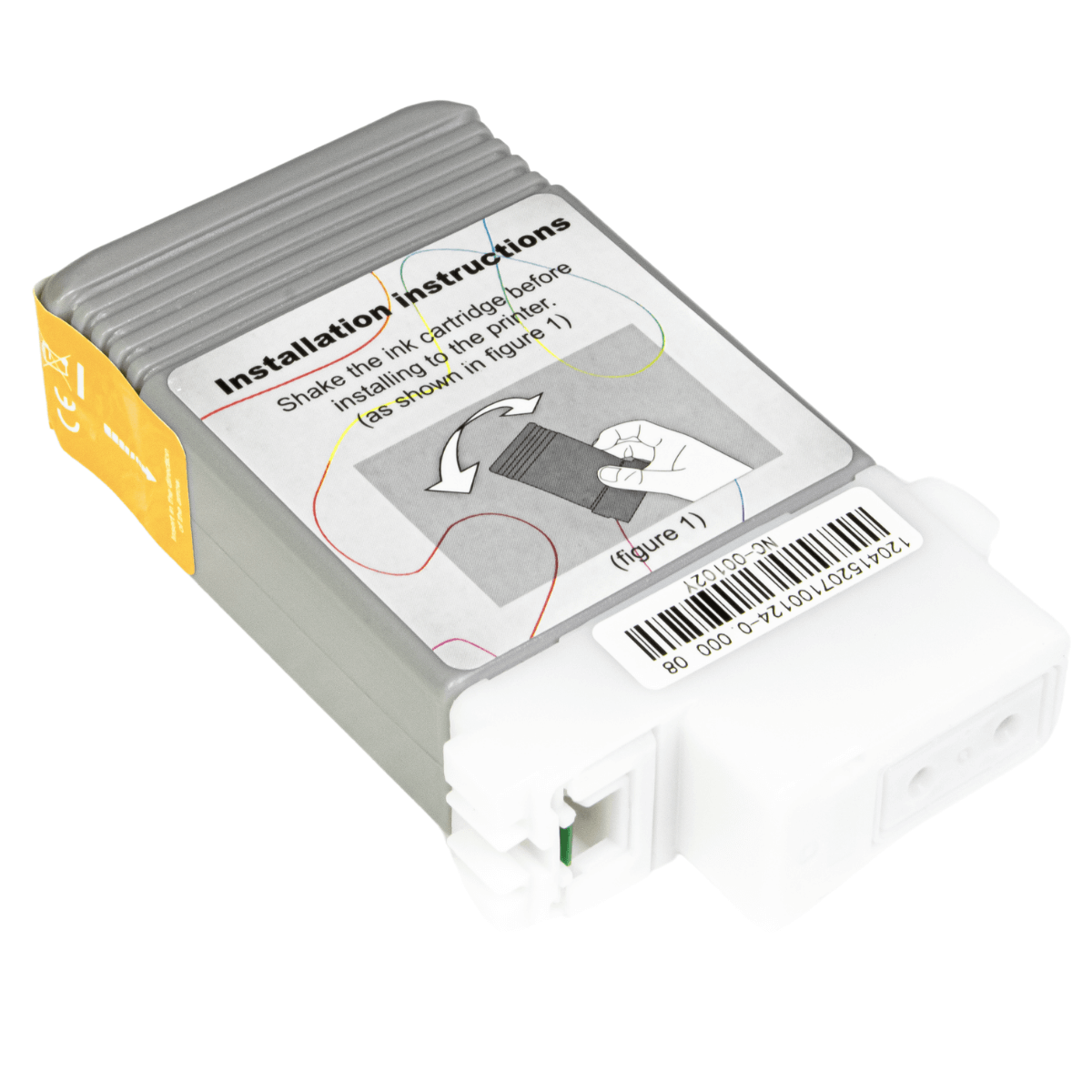 Cartucho de Tinta P/ Plotter Canon PFI-107 Amarelo C/ Chip 130ml - G&G