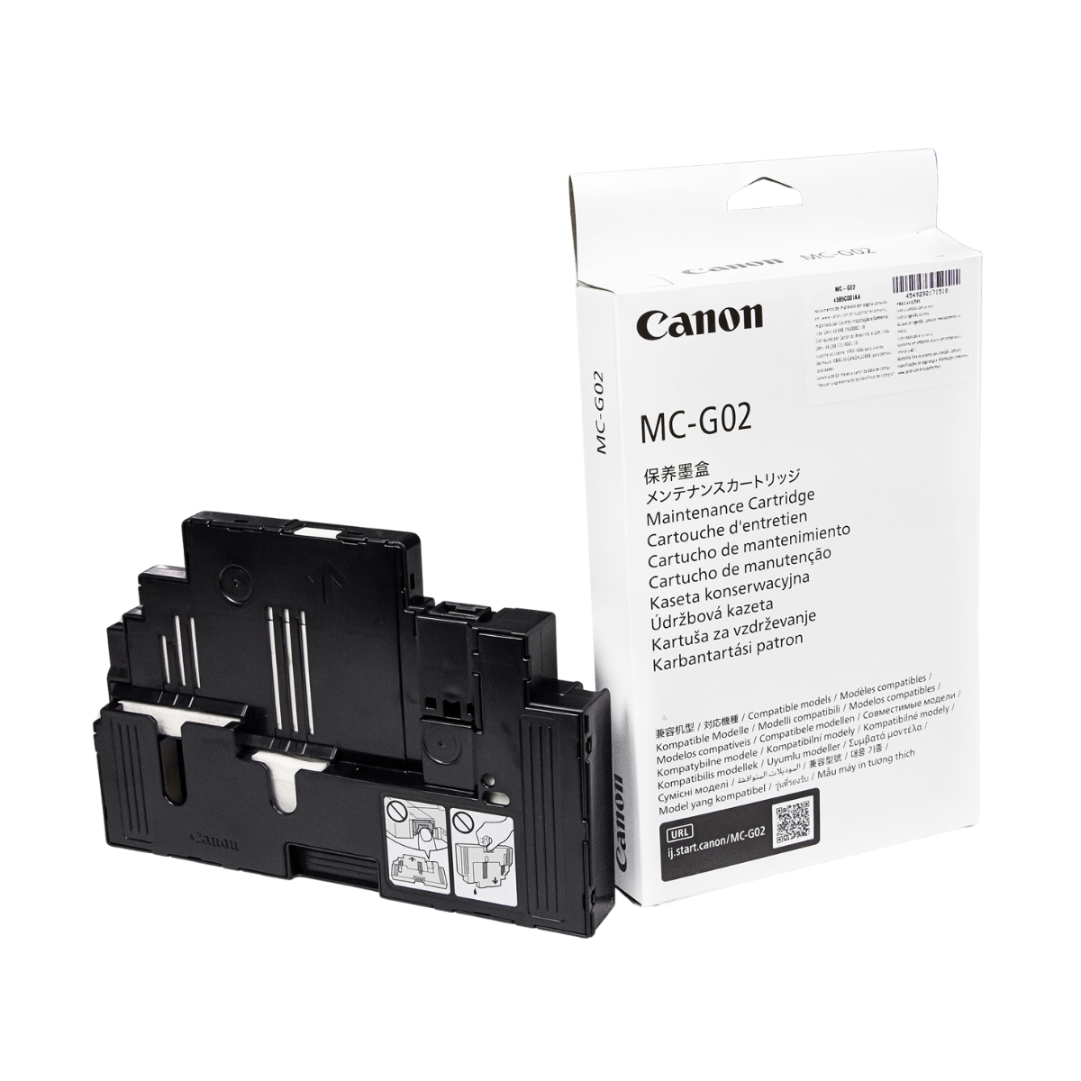 Cartucho de Manutenção Canon MC-G02 Para G2160 G3160 C/ Chip - Original