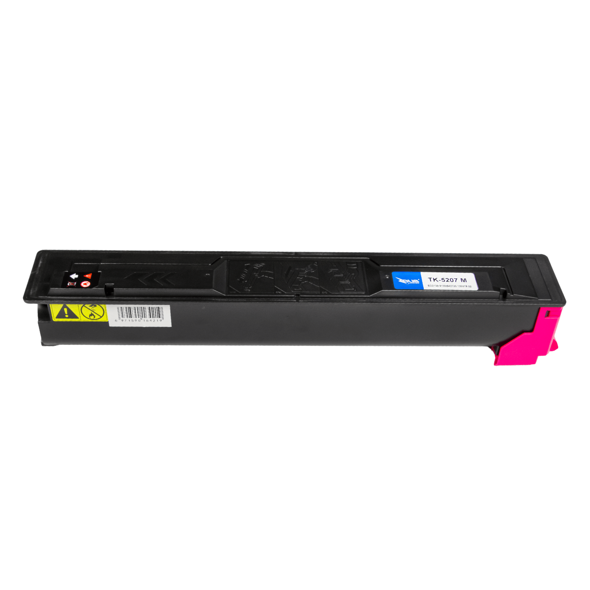 Toner Compatível Zeus TK5207 Magenta P/ Kyocera C/ Chip - 12K