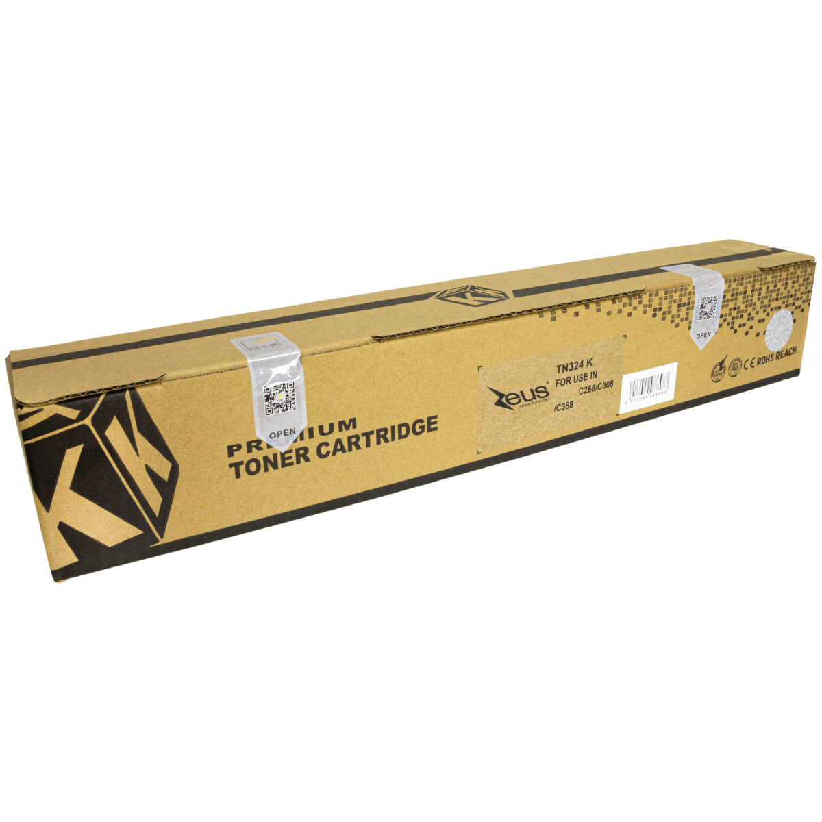 Cartucho de Toner P/ Minolta TN324 Preto C/ Chip 27K - Zeus
