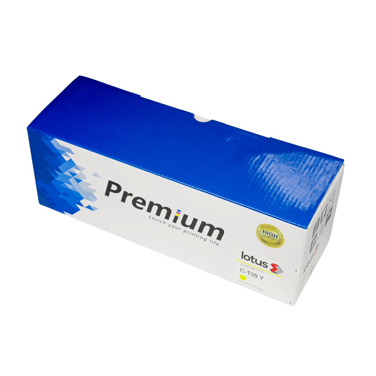 Toner Compatível p/ Canon T09, LBP1127 s/ Chip (5.9K) Yellow - Lotus
