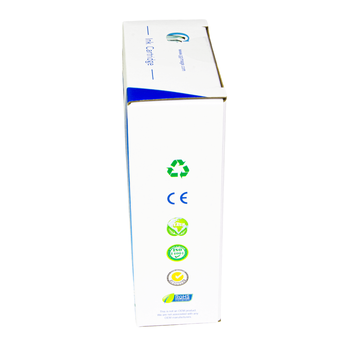 Cartucho de Tinta P/ Plotter Canon PFI-107 Amarelo C/ Chip 130ml - G&G