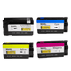 Kit 4x Cartucho de Tinta P/ HP 964XL 964 CMYK C/ Chip - X-Full