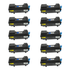 Kit 10x Cartucho de Toner Compatível Zeus P/ Kyocera TK3182 Preto c/ chip