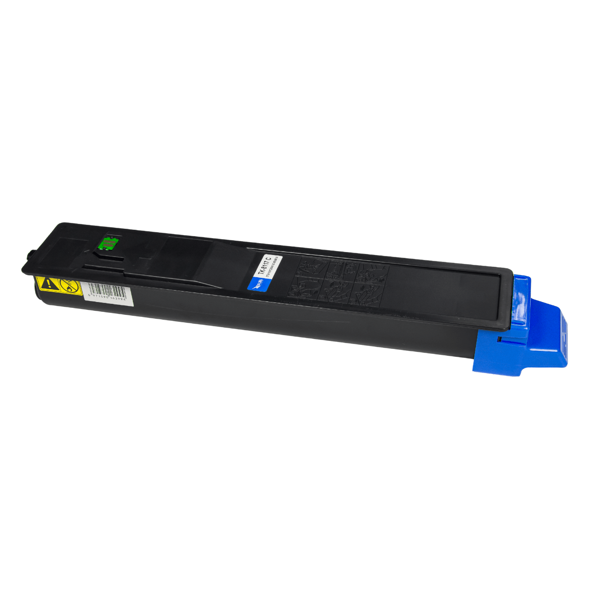 Toner Compatível Zeus TK8117 Cyan P/ Kyocera C/ Chip - 6K