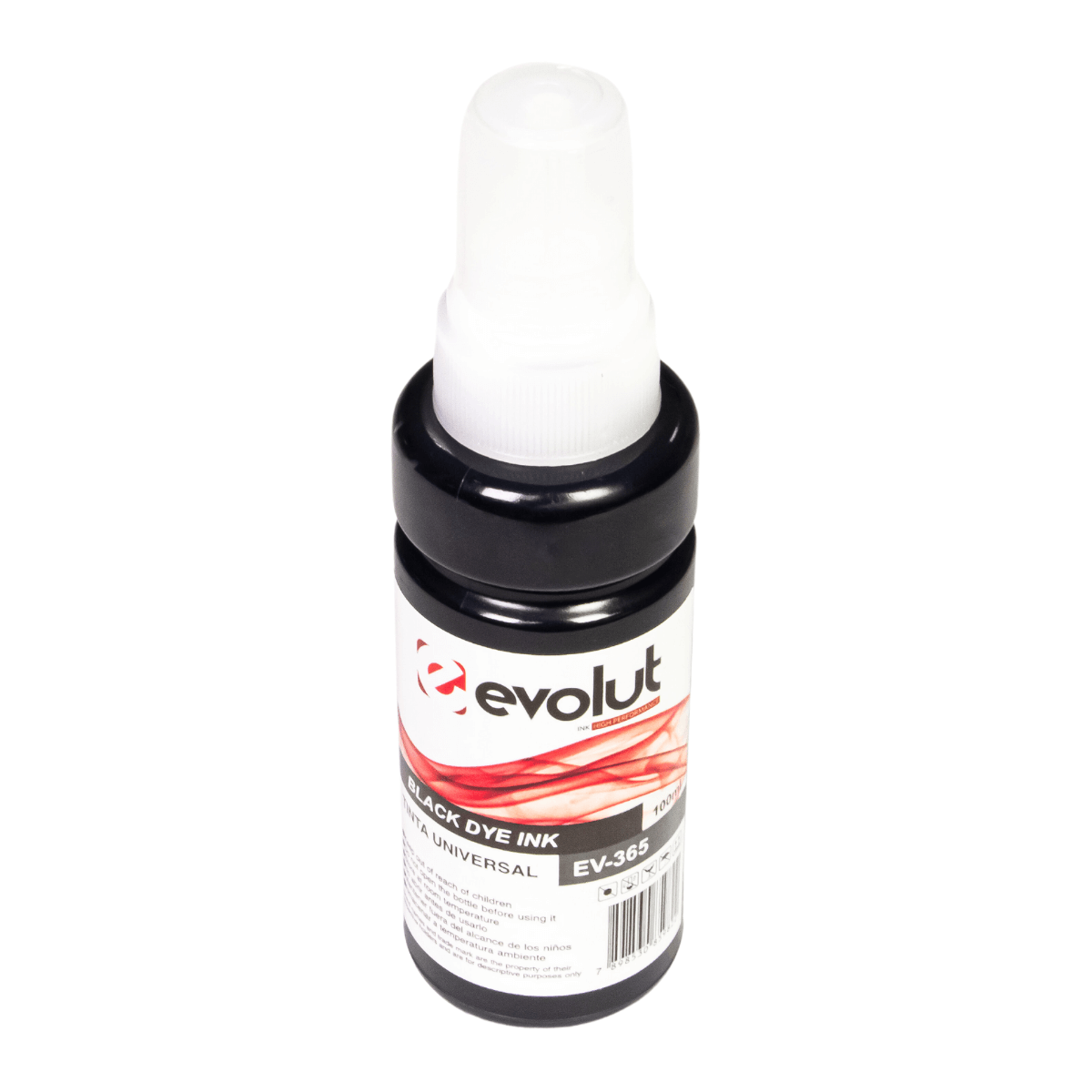 Refil de Tinta Compatível Evolut T664 Black p/ Epson - 100ml