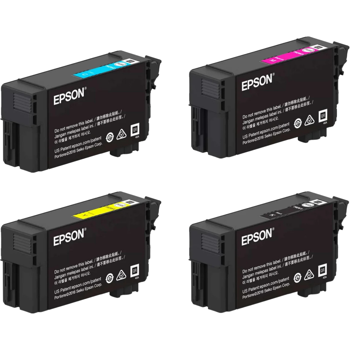 Kit 4x Cartucho de Tinta Epson T40W UltraChrome CMYK  - Original