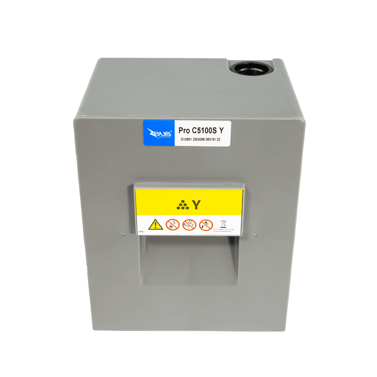 Cartucho de Toner P/ Ricoh Pro C 5100, Amarelo, C/ Chip - Zeus