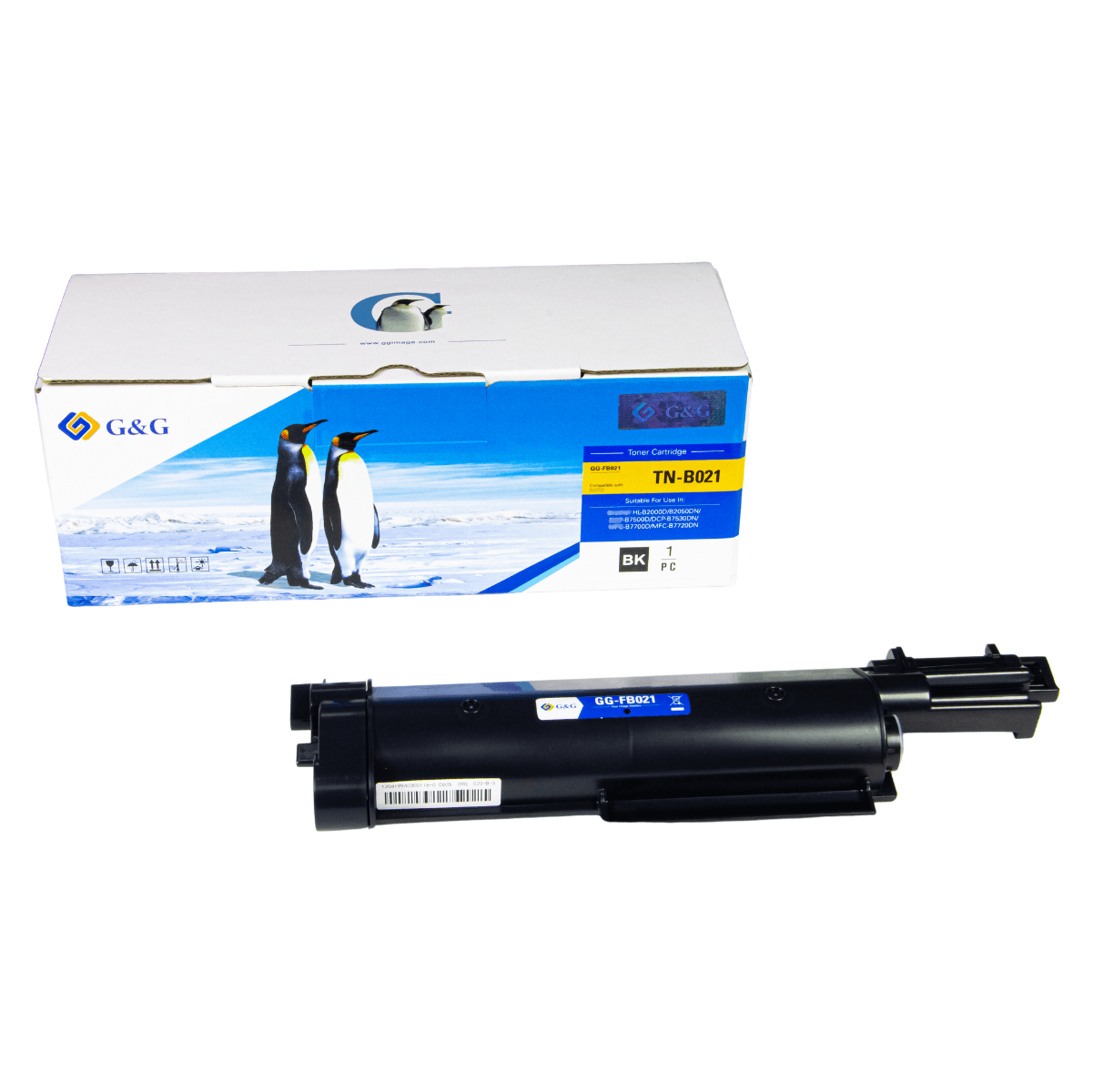 Cartucho de Toner Para Brother TNB021 TN-B021 2.6K - G&G