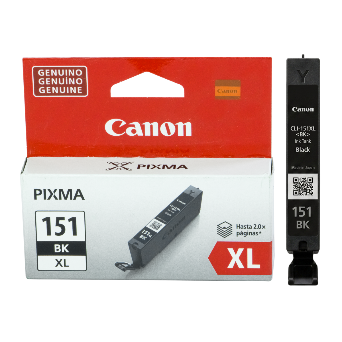 Kit 5 Cartuchos de Tinta Canon PGI150XL CLI151XL CMYKK C/ Chip - ORIGINAIS