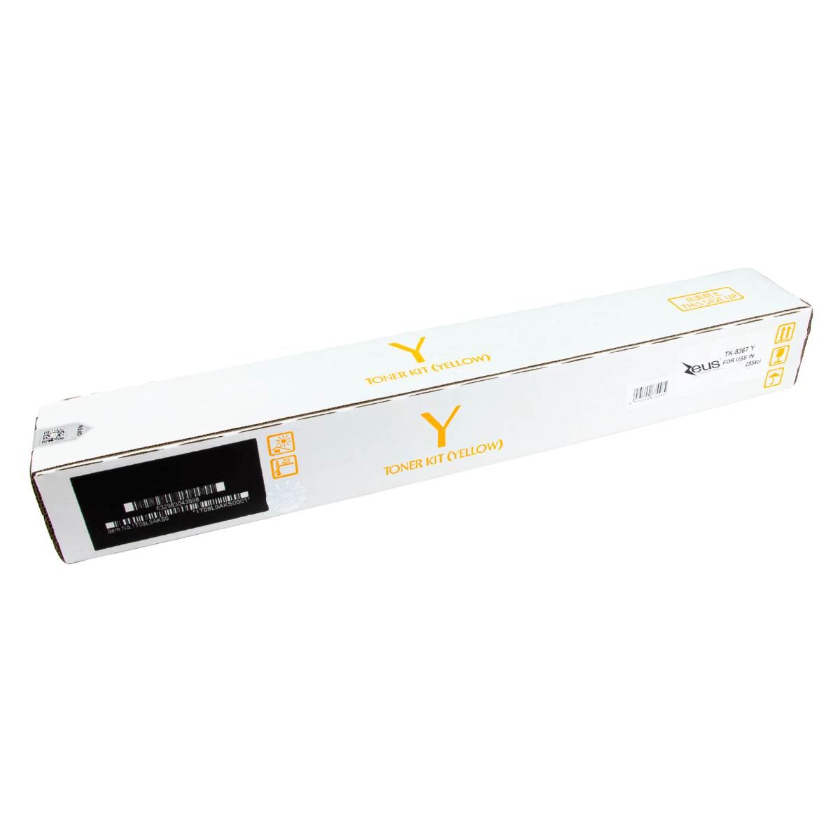 Cartucho de Toner P/ Kyocera TK8367 Amarelo C/ Chip 12K - Zeus