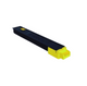 Cartucho de Toner compatível Zeus P/ Kyocera TK8327 Yellow C/ Chip 12k