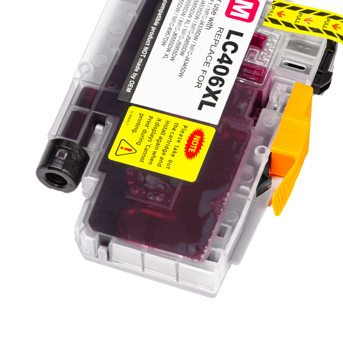 Cartucho de Tinta P/ Brother LC406 XL Magenta C/ Chip 5K - Lotus
