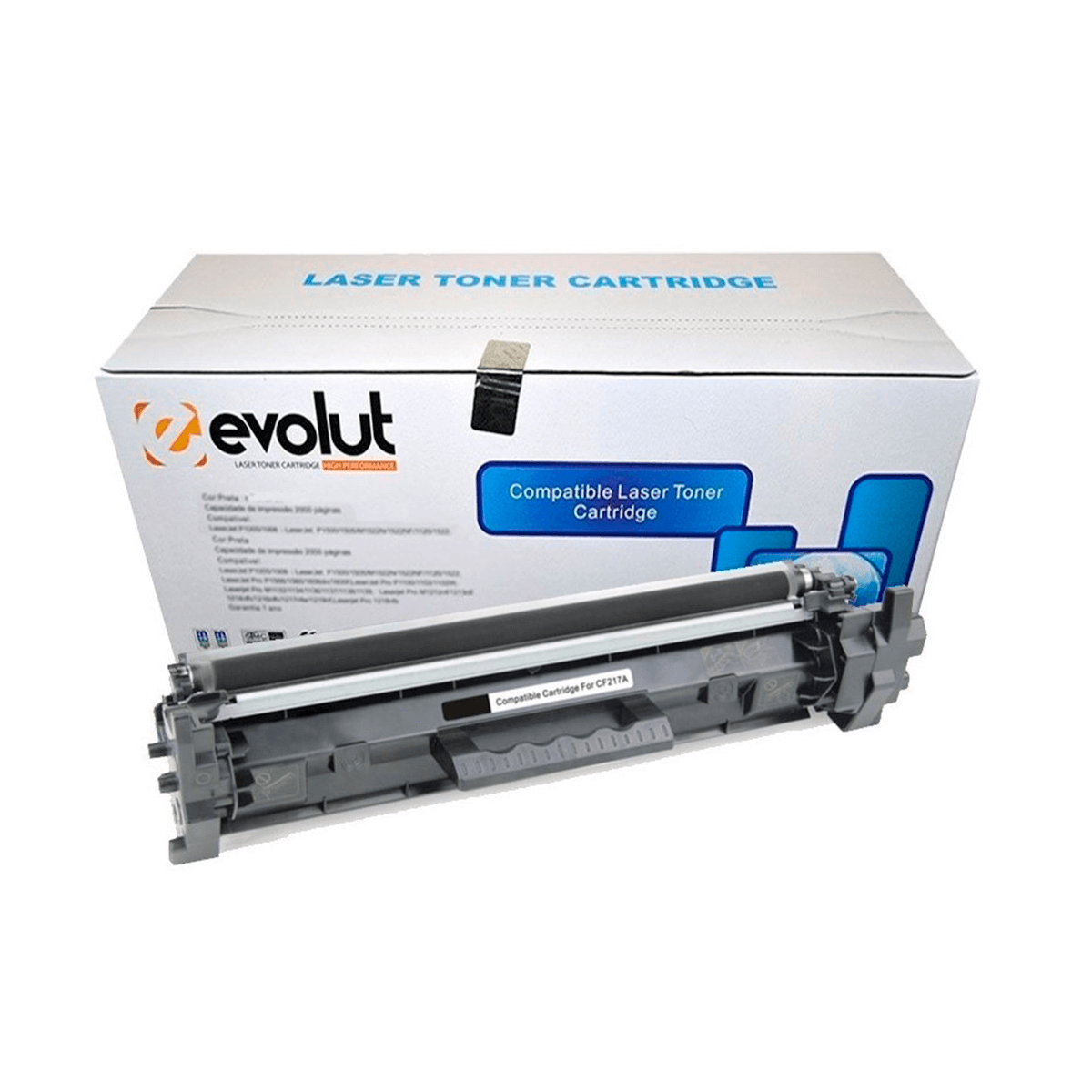 Toner Compatível Evolut Cf217a p/ HP M130 M102 M130fw