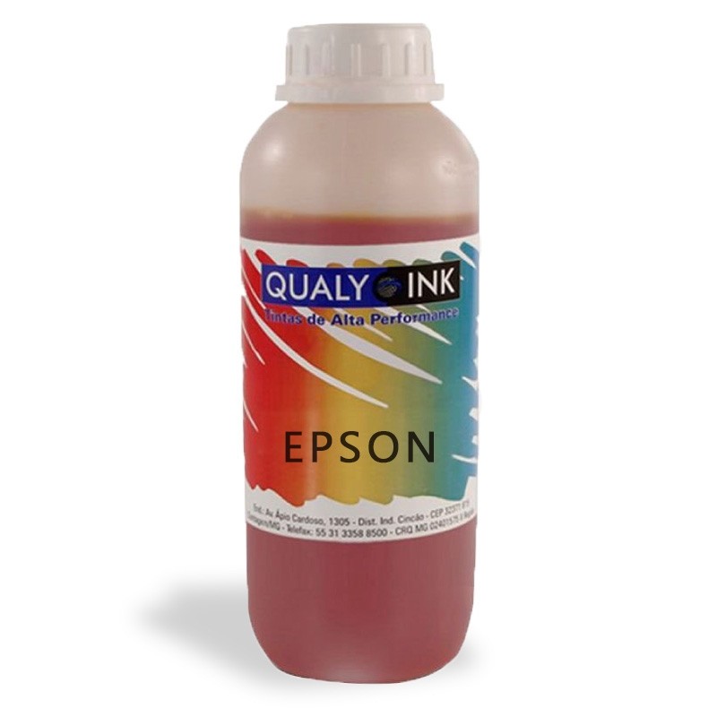 Refil de Tinta P/ Epson Amarela Corante L355 L365 L375 L555 L200 L455 L475 L3