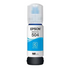 Refil de Tinta Epson T504 Original L4150 L4160 L6171 - Ciano
