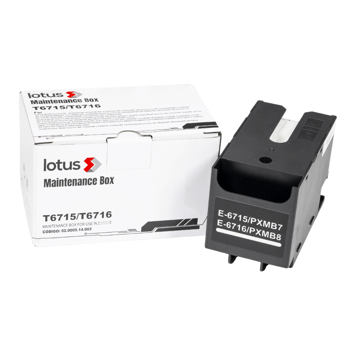 Cartucho de Manutenção P/ Epson T6716 C/ Chip - Lotus